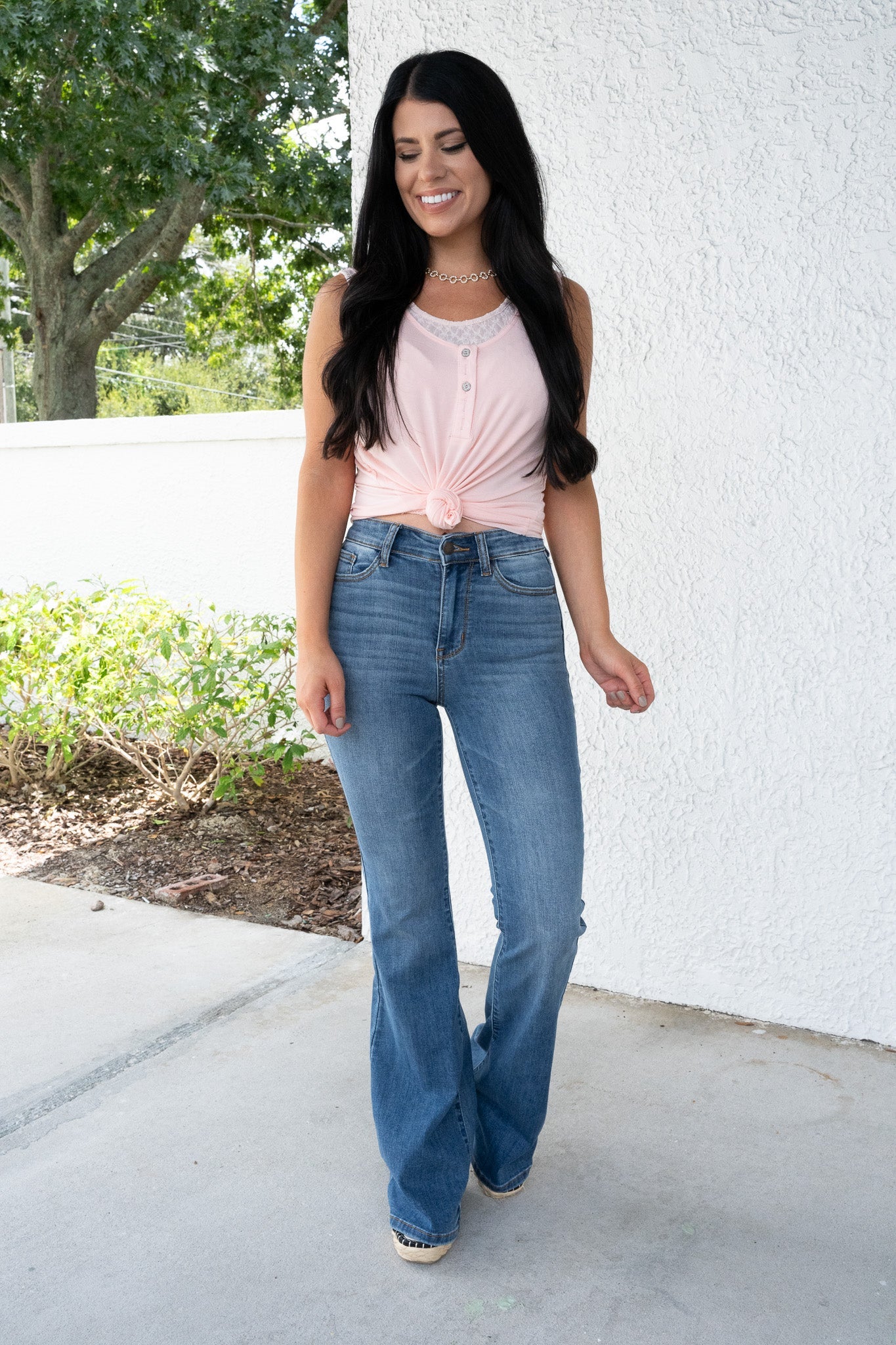 Judy Blue Say My Name High Rise Classic Flare Jeans