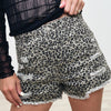 Spot Me Here Denim Shorts - Faded Olive