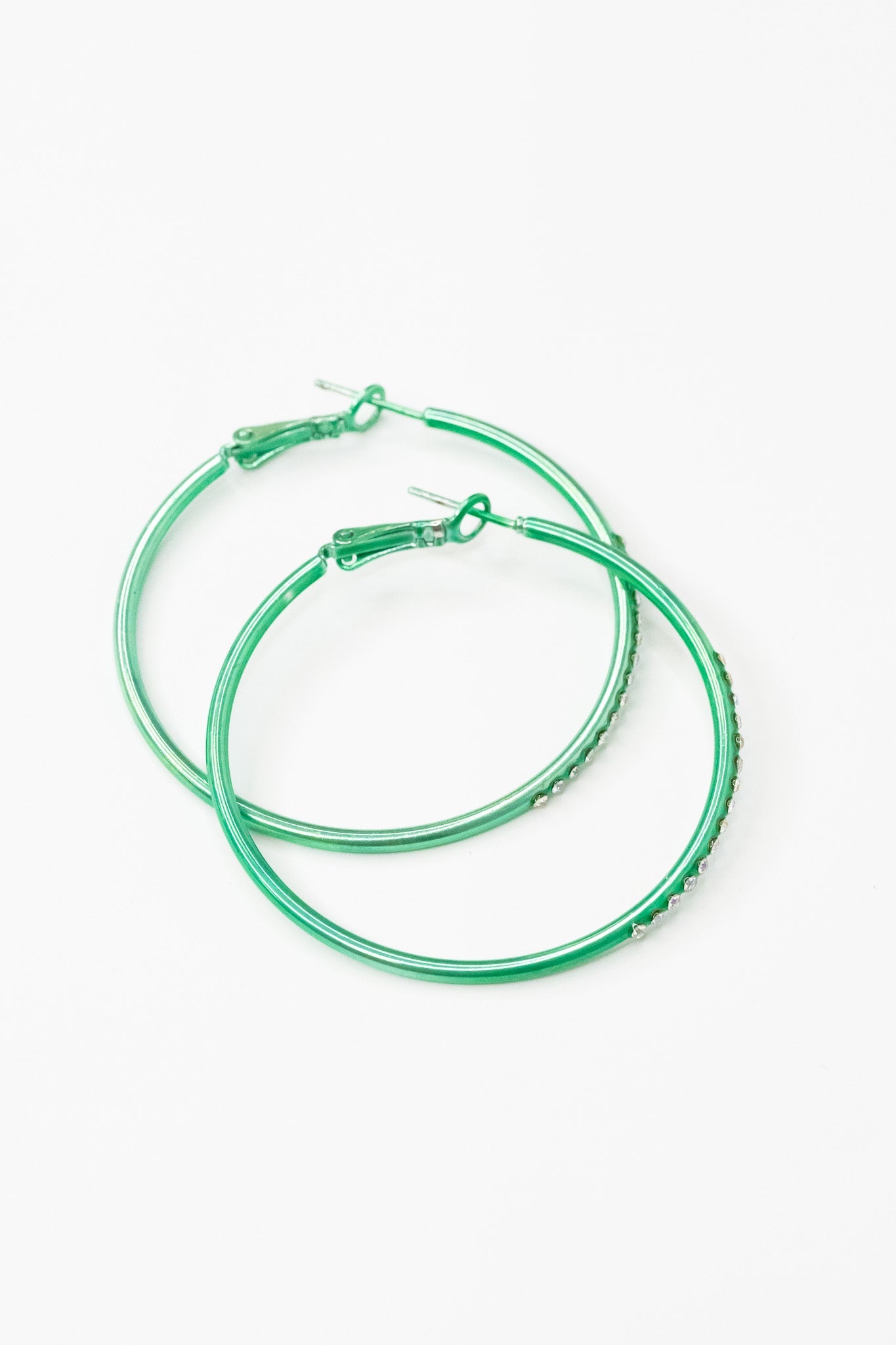 Just Perfect Earrings - Liquid Metallic Fantasy Island