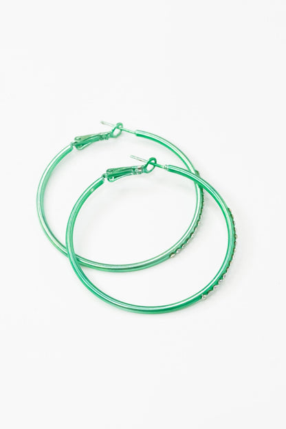 Just Perfect Earrings - Liquid Metallic Fantasy Island