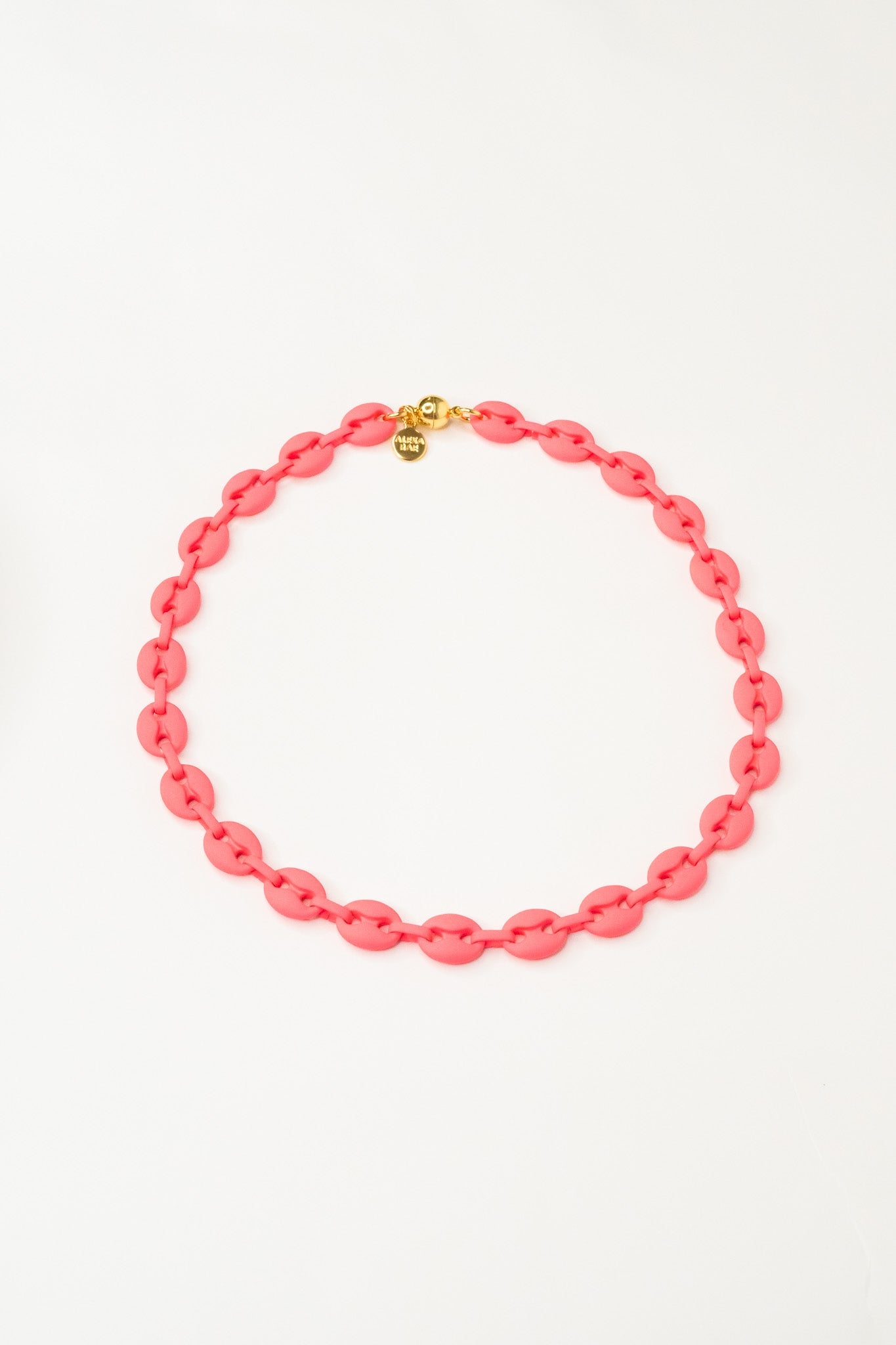 Alaia Necklace - Matte Neon Fuchsia