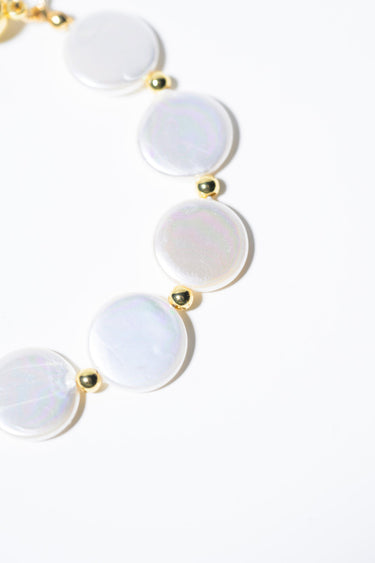 Tahiti Bracelet - Gold White