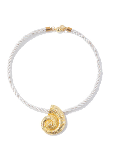 Biscayne Bay Necklace Shore - White