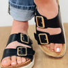 The Marfa Platform Sandal - Black