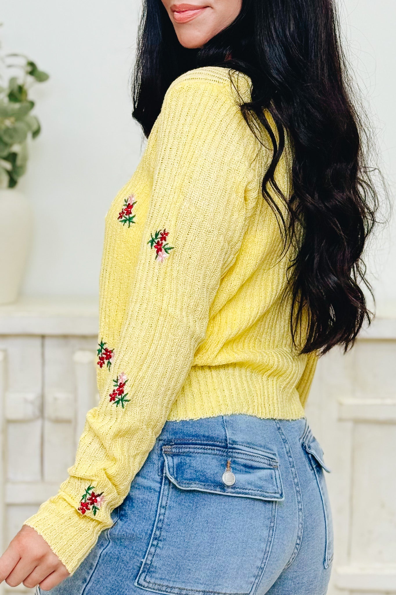 Seasons Of Change Floral Cardigan