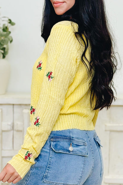 Seasons Of Change Floral Cardigan
