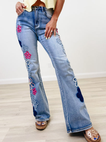 Daisy Dream Jeans - Denim Pink