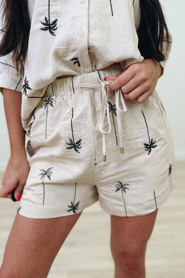 Palm Trees In The Breeze Shorts - 2 Colors!