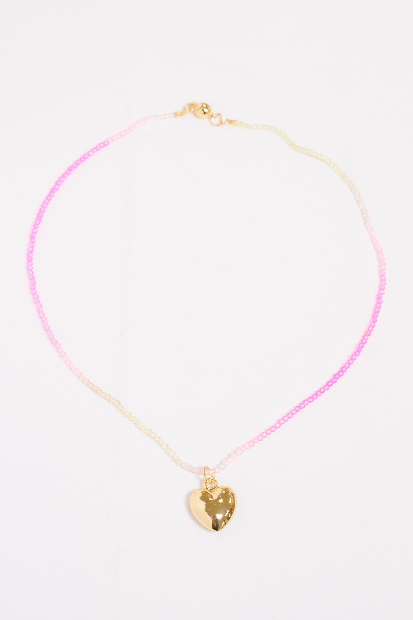 Dream Lover Necklace - Ombre Neon Lights