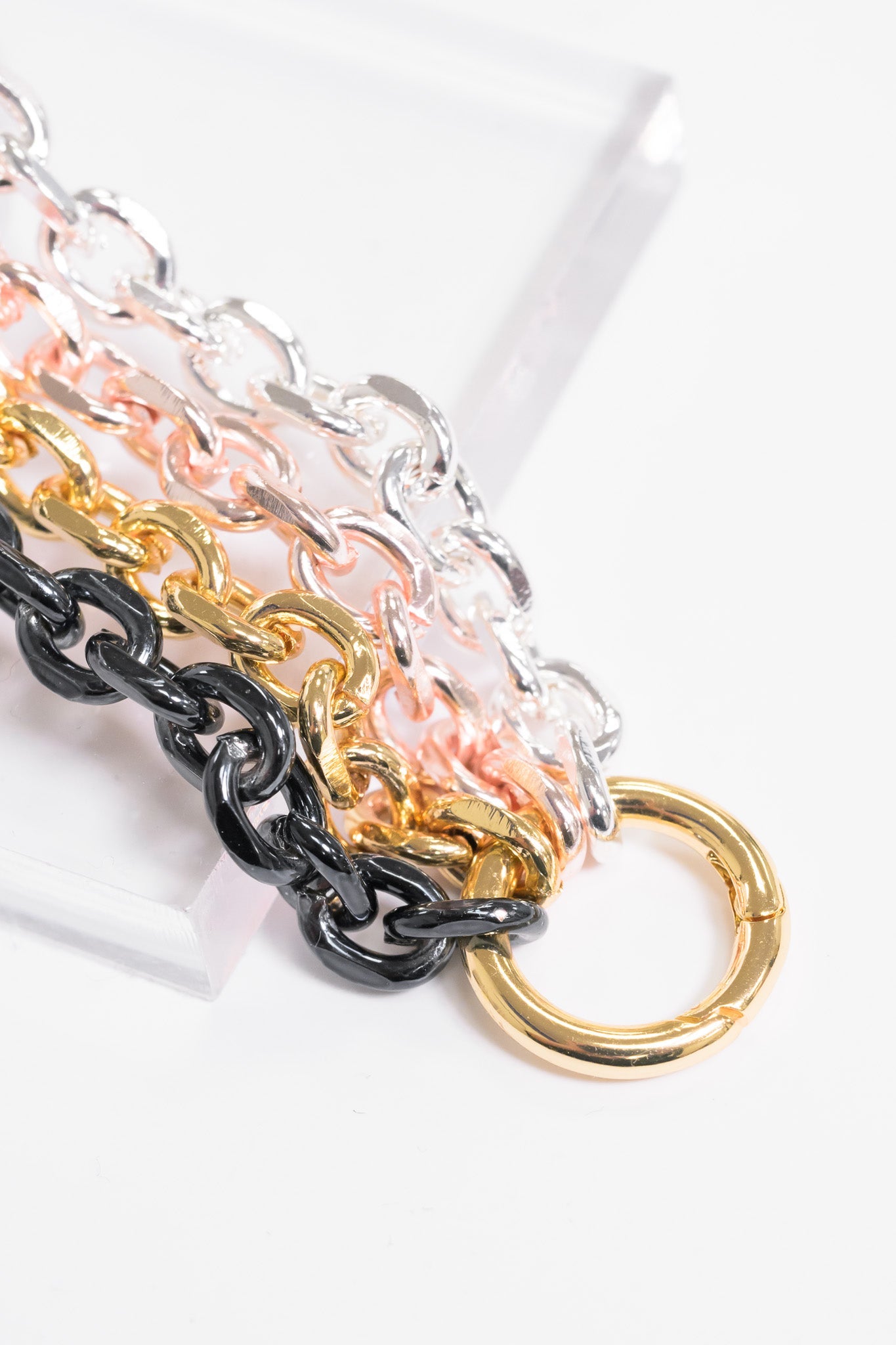 Louie Chain Bundles Charm - Metallic Mix