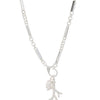 High Tides Necklace - Liquid Metallic Pearl White