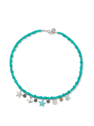 Hidden Beach Necklace - Turquoise