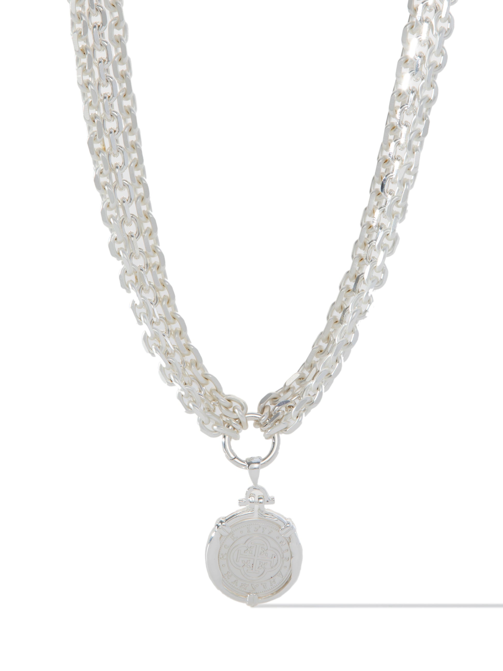 Shipwreck Necklace - Pearl White