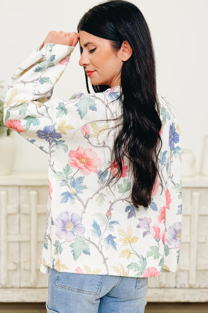 The Petal Touch Sweater Cardigan