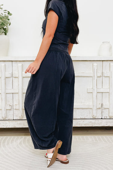 On & So Forth Pants - Ash Black