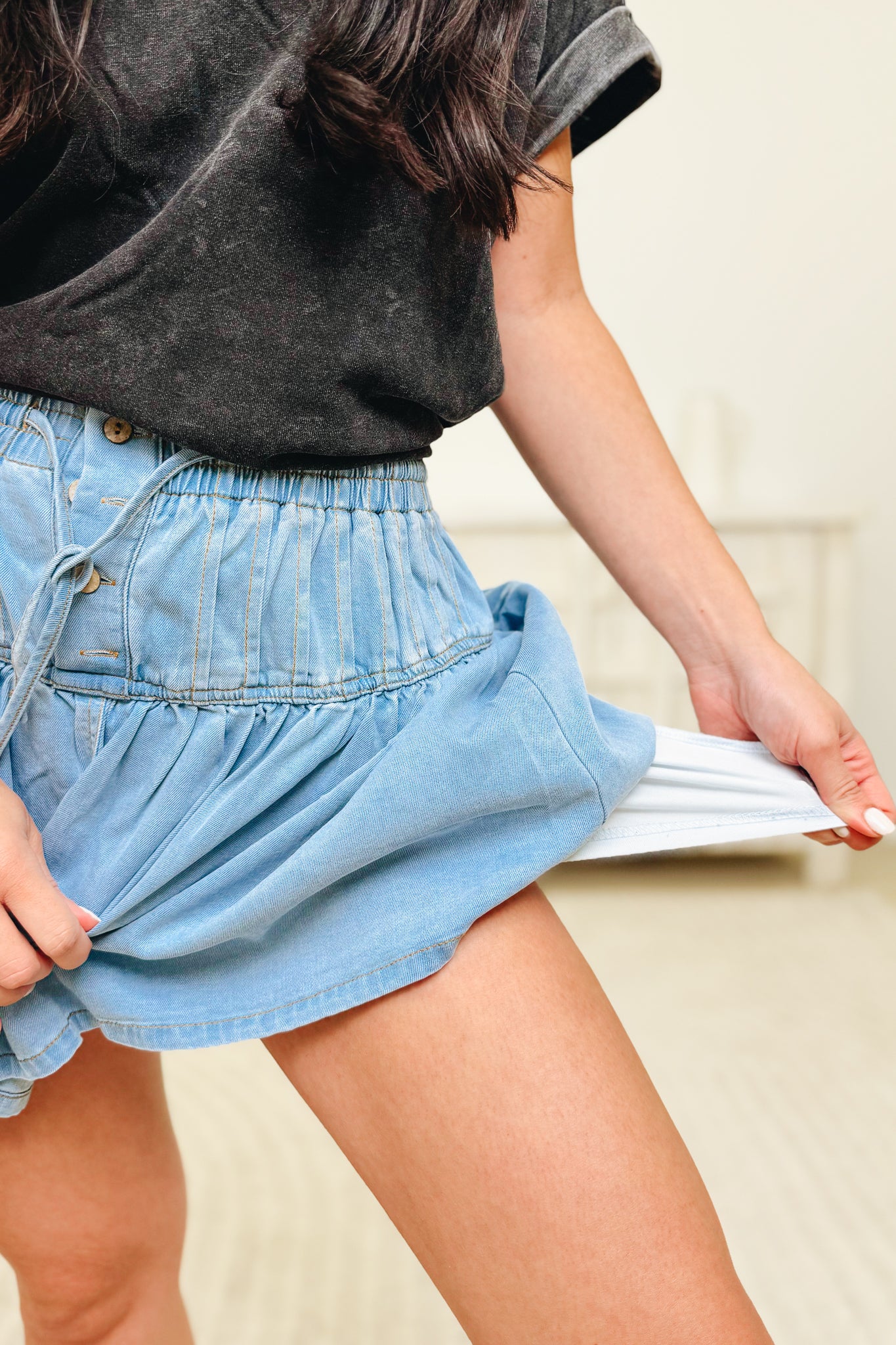 Chic On Repeat Denim Skirt