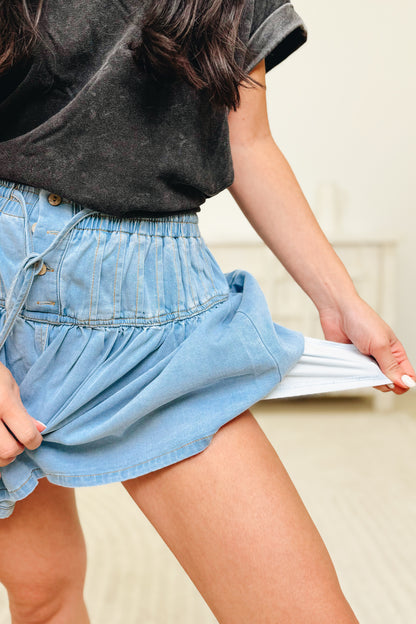 Chic On Repeat Denim Skirt