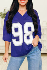 PURPLE WHITE