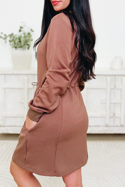 Pleasures All Mine Mini Dress - 2 Colors!