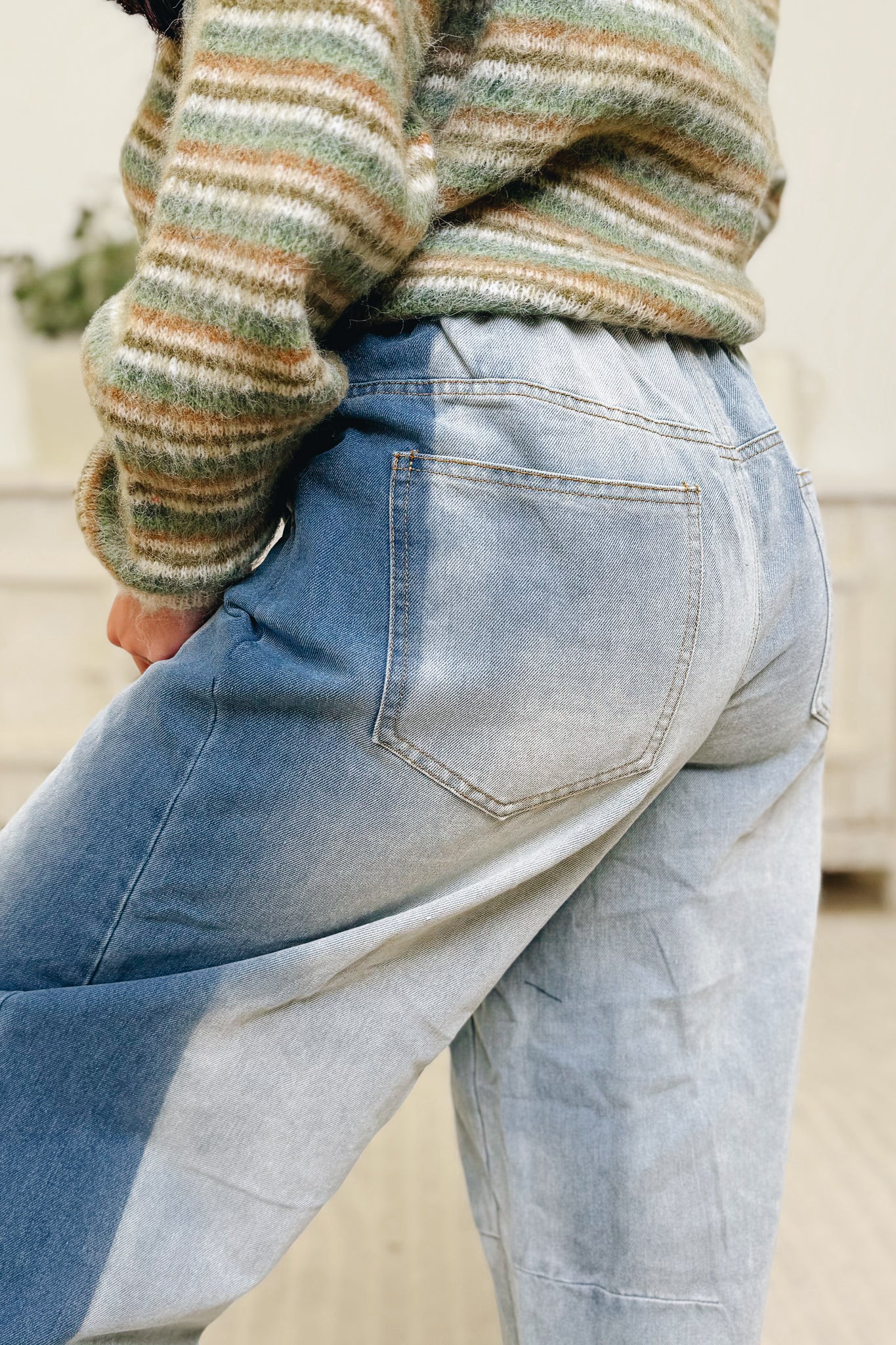 Like You Said Pants - Denim