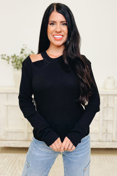Shoulder Shrugs Top - 5 Colors!