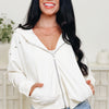 Edge & Elegance Hooded Top - 2 Colors!