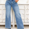 Radiant Dream By Saige Denim - High Rise Wide Leg Jeans - Medium