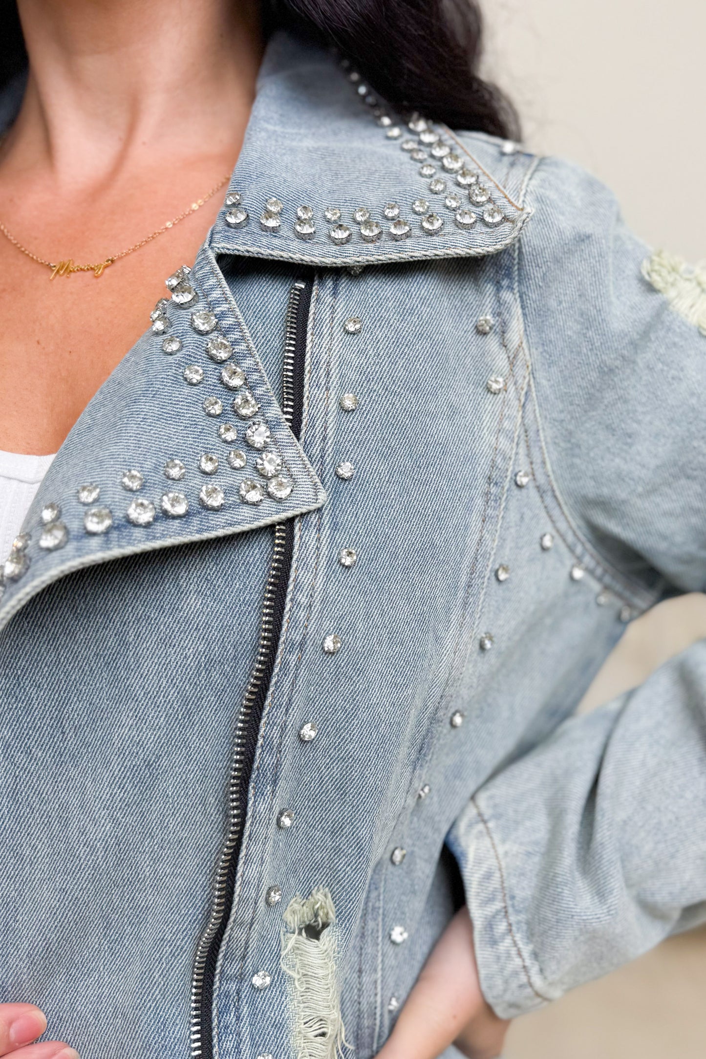 Sweet Shine Denim Jacket