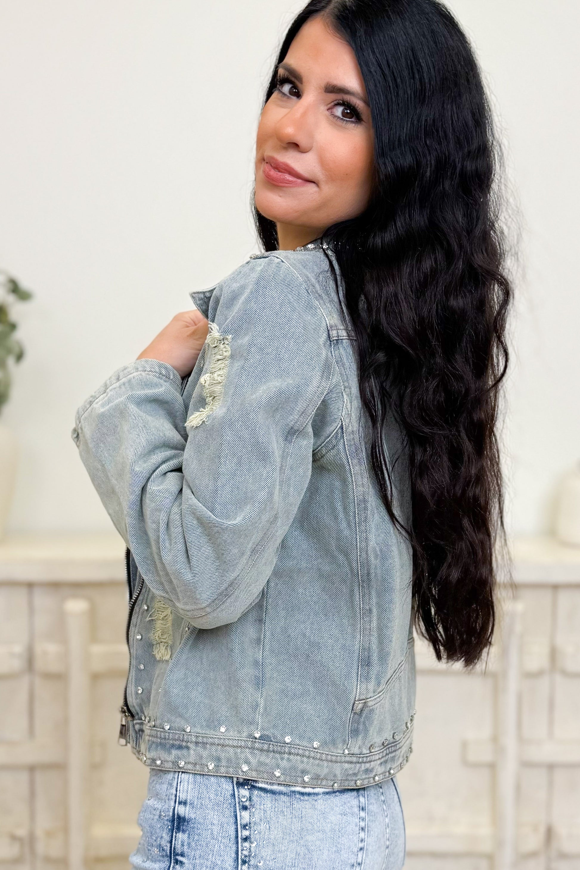 Sweet Shine Denim Jacket