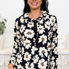 Total Access Floral Top - 2 Colors!