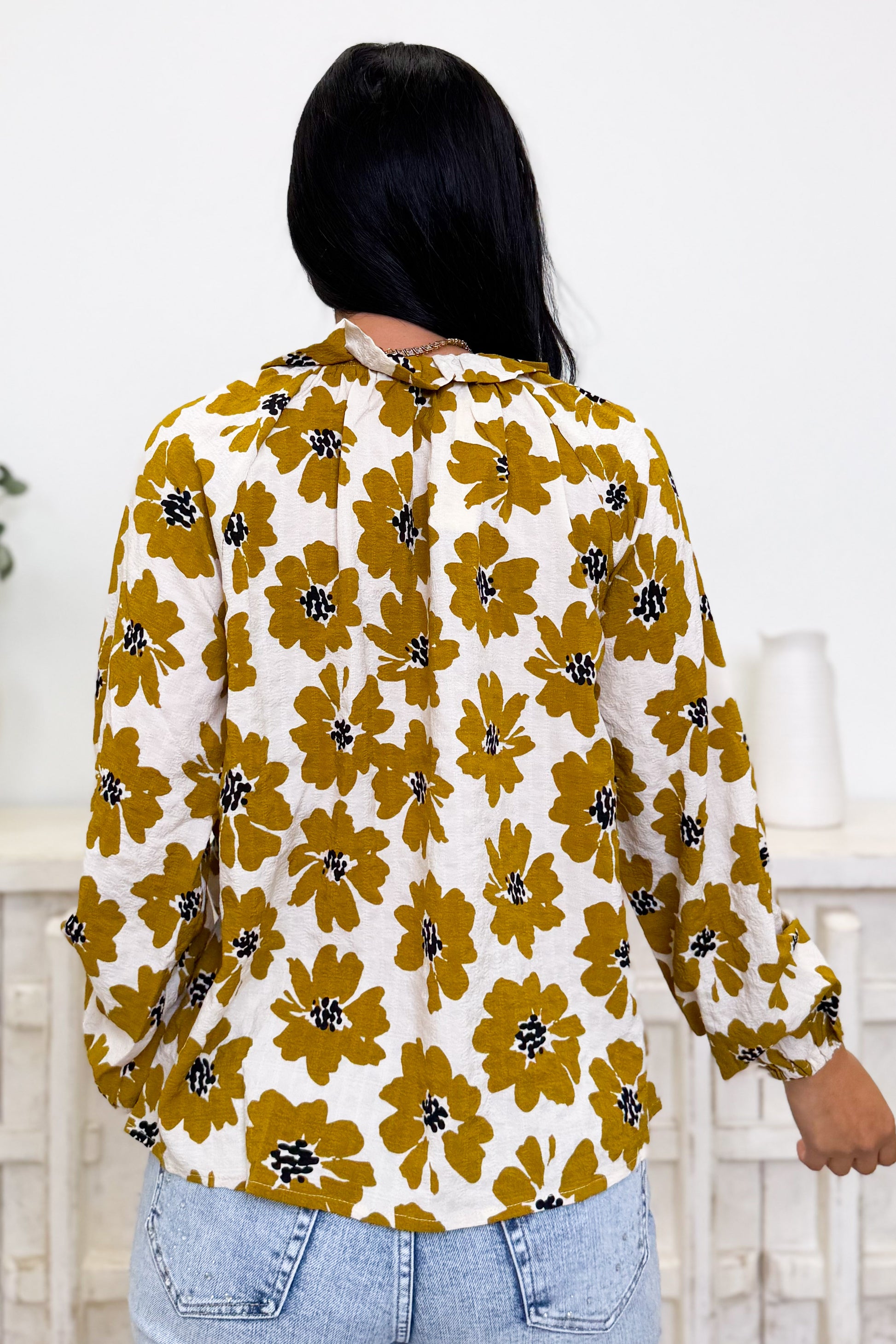 Total Access Floral Top - 2 Colors!