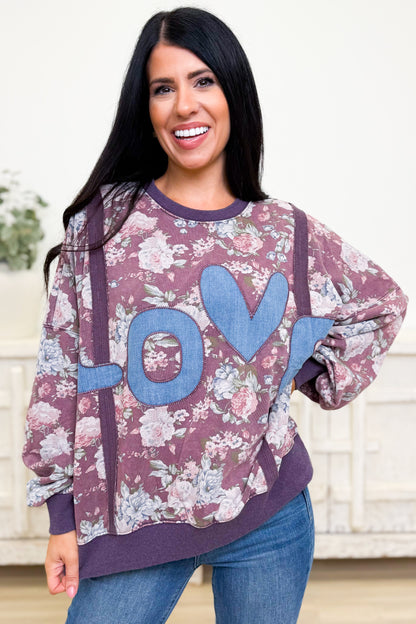 LOVE in Full Bloom Pullover Top