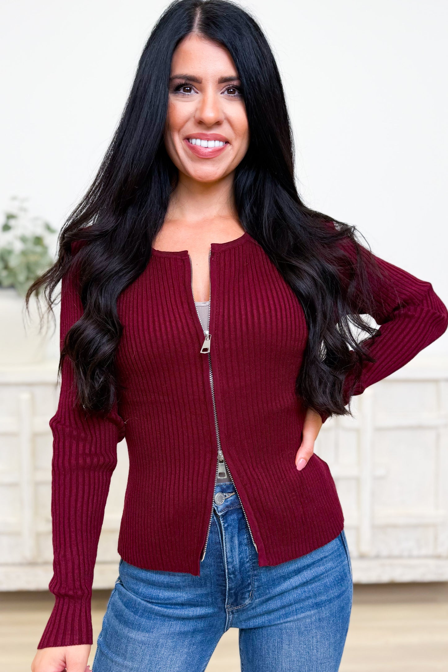 Lovely Lady Sweater Top - 2 Colors!
