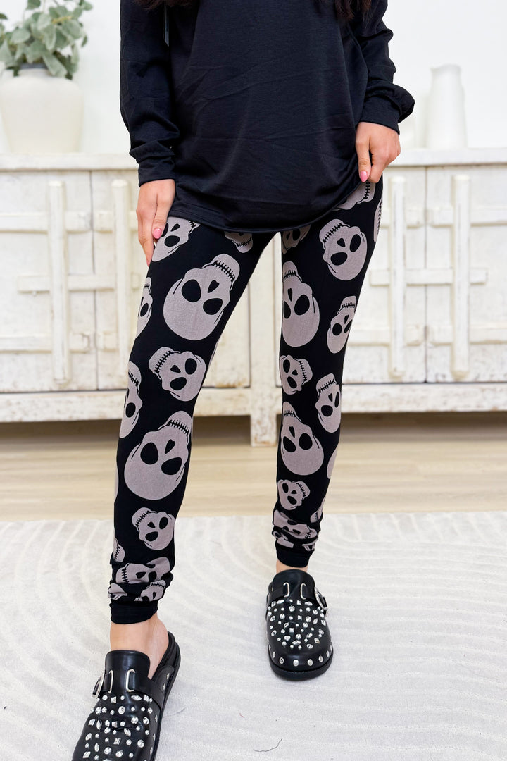 Get It Through Your Skull Leggings