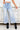 Takin' Care Of Business Mid Rise Denim Pants - Denim