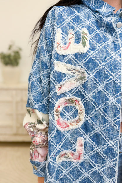 Floral Love Shacket