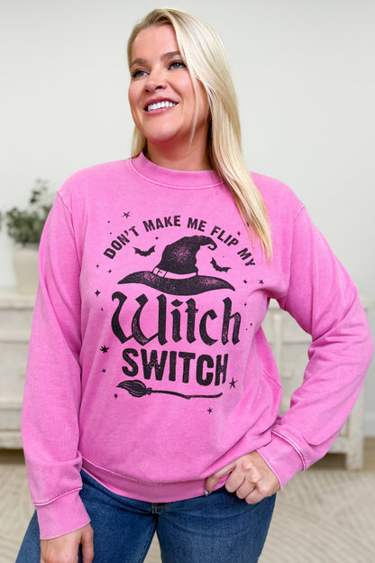 Witch Switch Graphic Sweatshirt