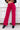 It Girl By Risen - High Rise Wide Frayed Hem Jeans - Fuchsia