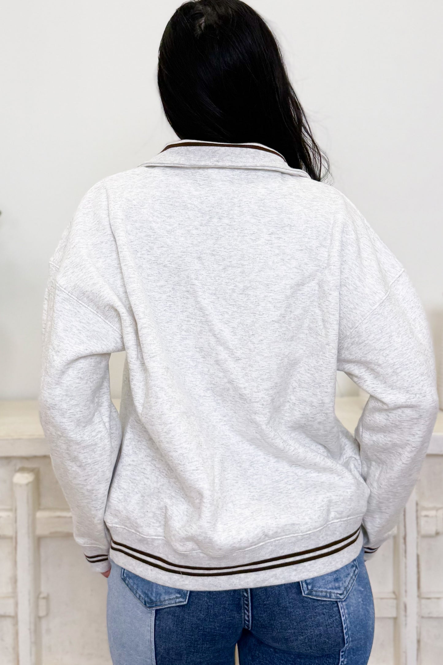 Stays In Nashville Pullover Top
