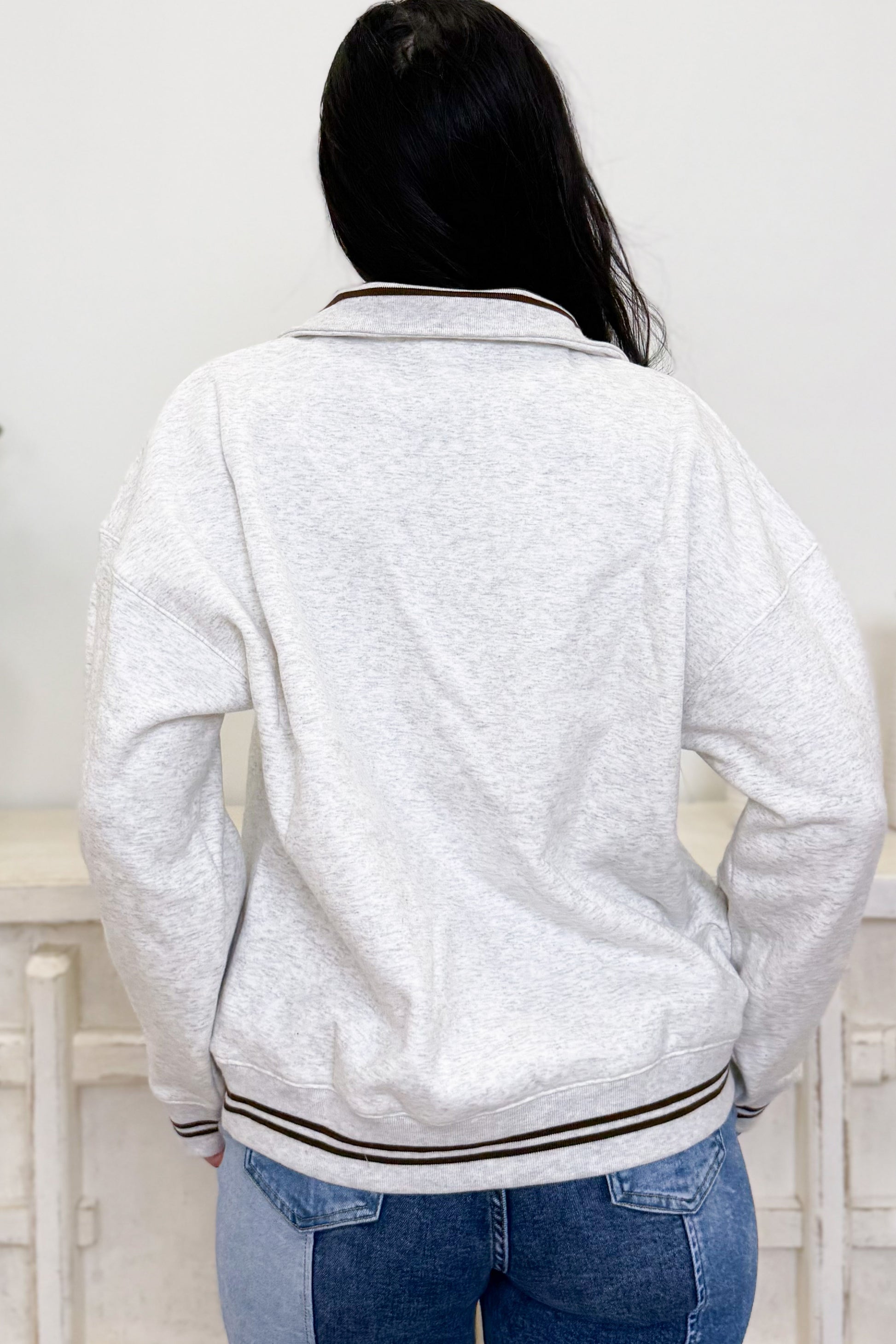 Stays In Nashville Pullover Top