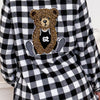 Maple Grove Flannel Button Down Top