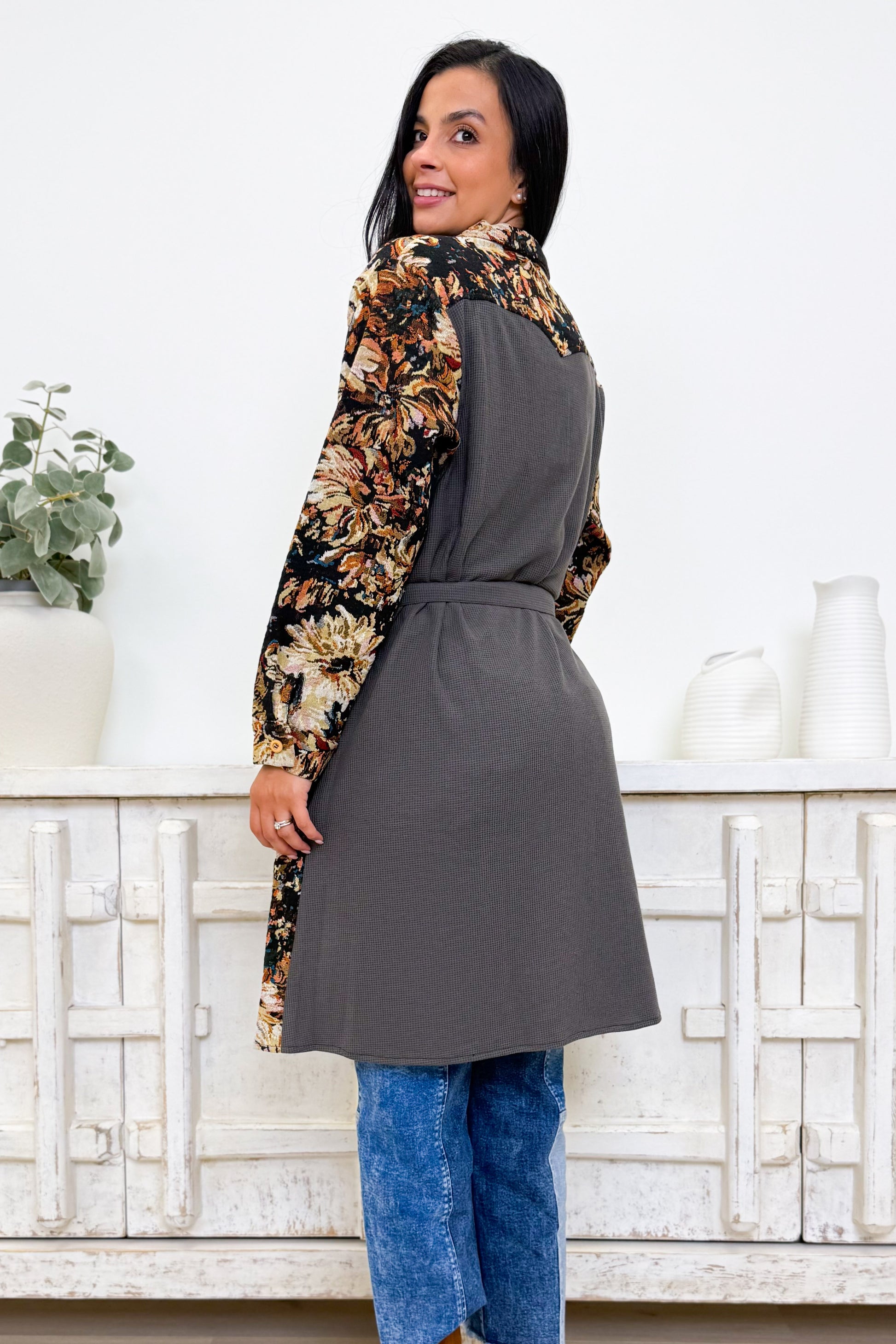 Maple Meadows Button Down Coat