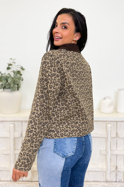 Midnight Rider Leopard Jacket