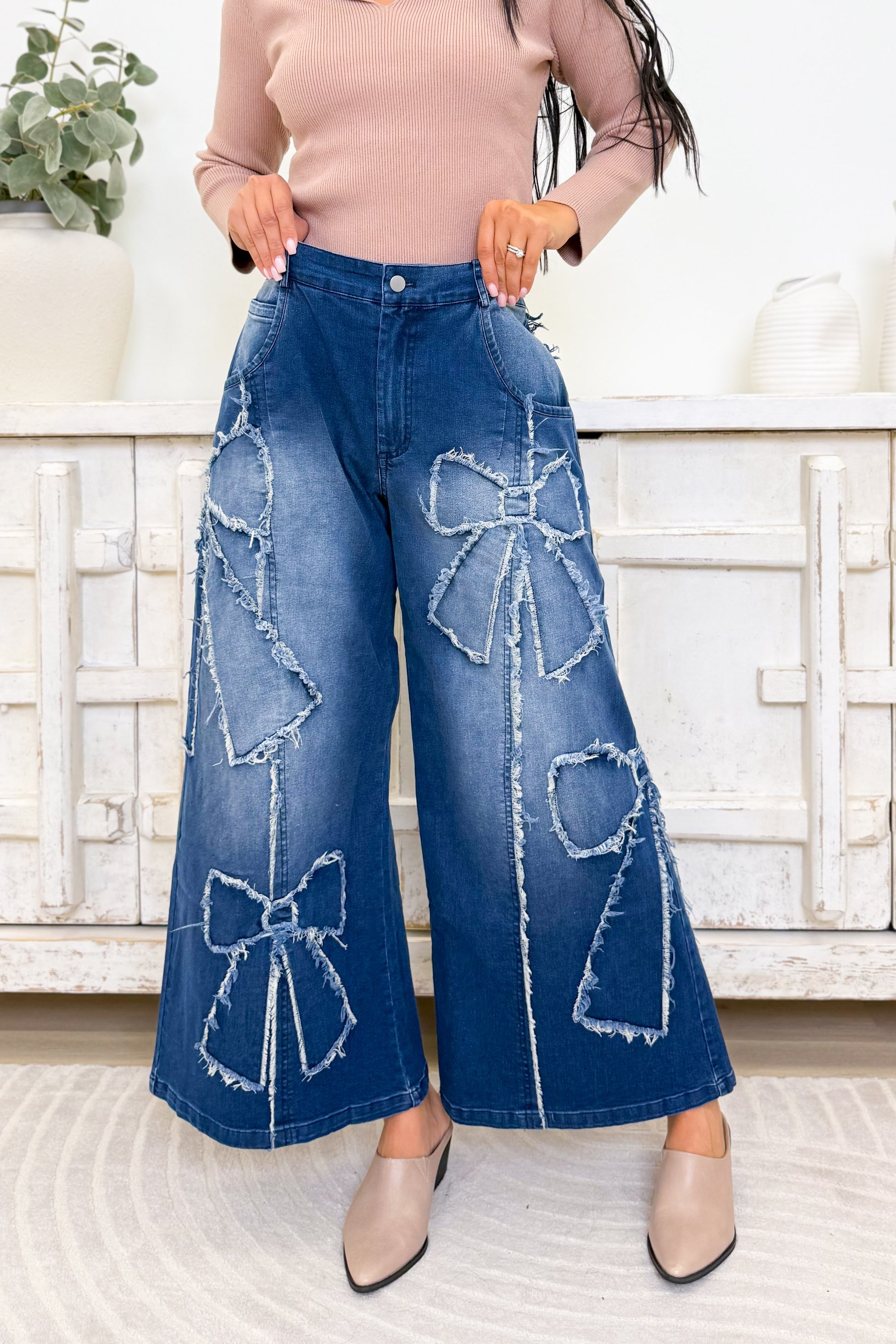 Gifted & Striving Bow Jeans