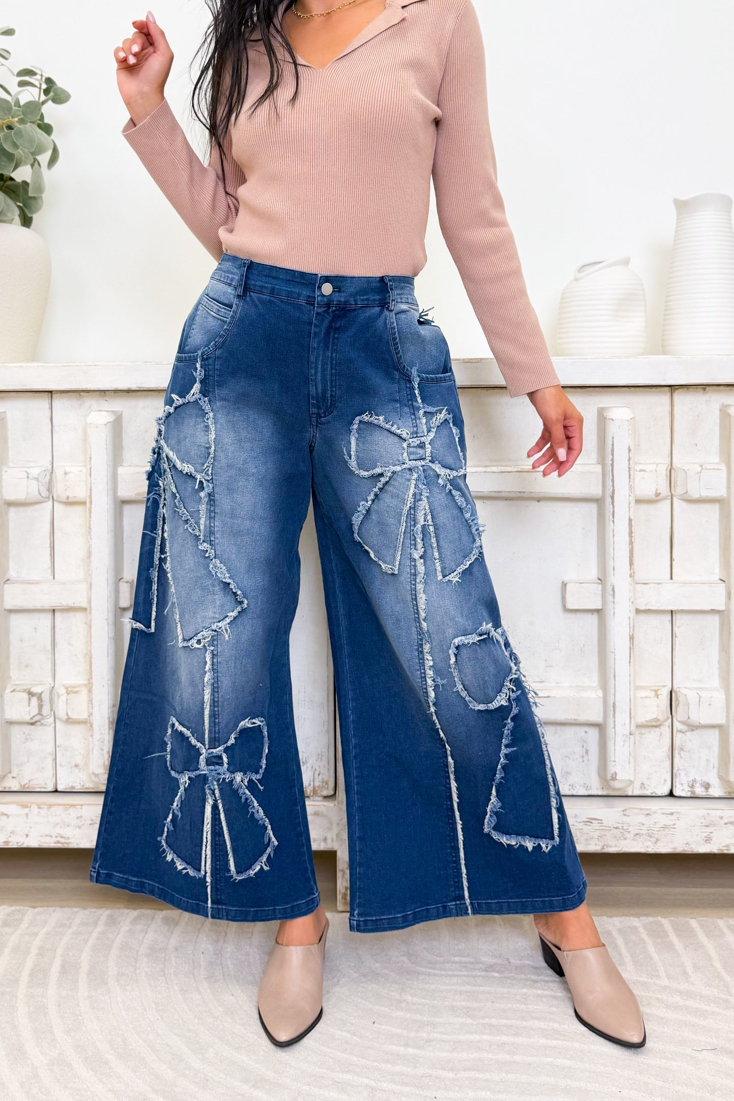 Gifted & Striving Bow Jeans