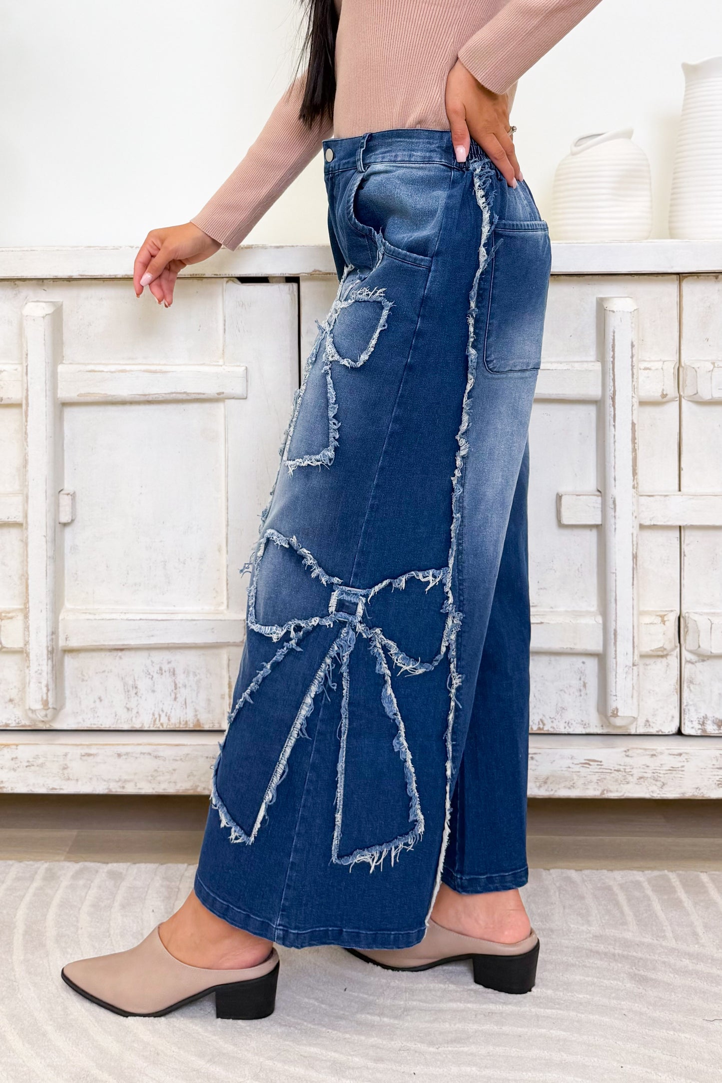 Gifted & Striving Bow Jeans