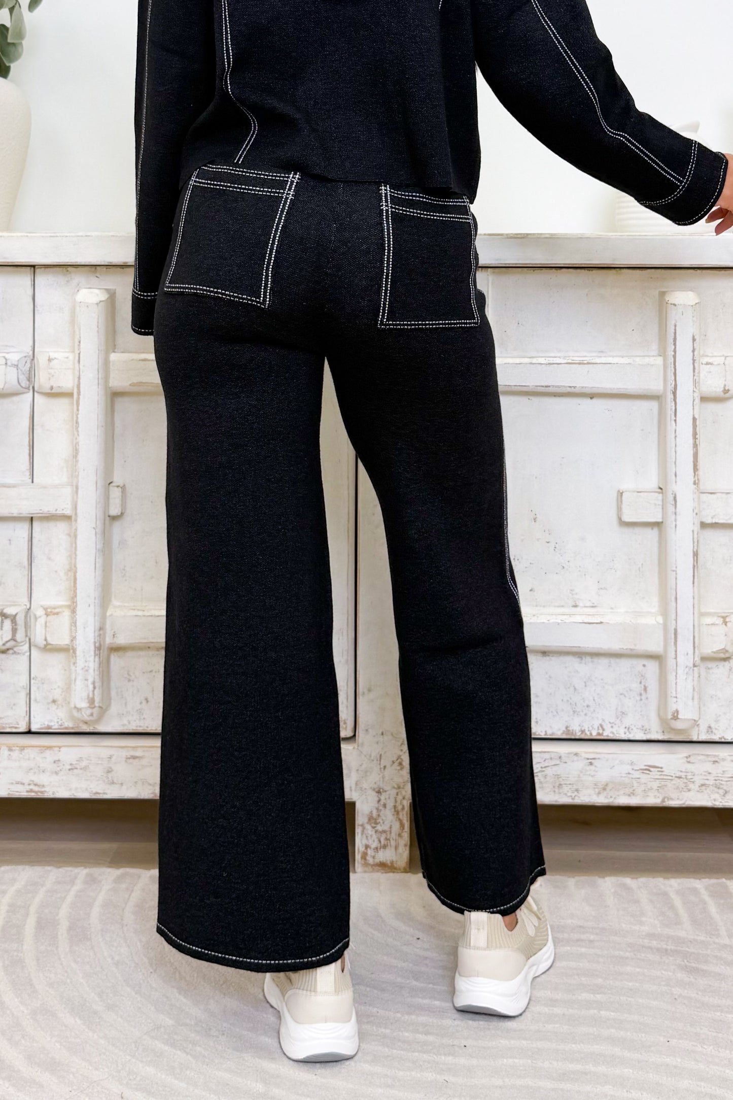 City Lights Sweater Flare Pants