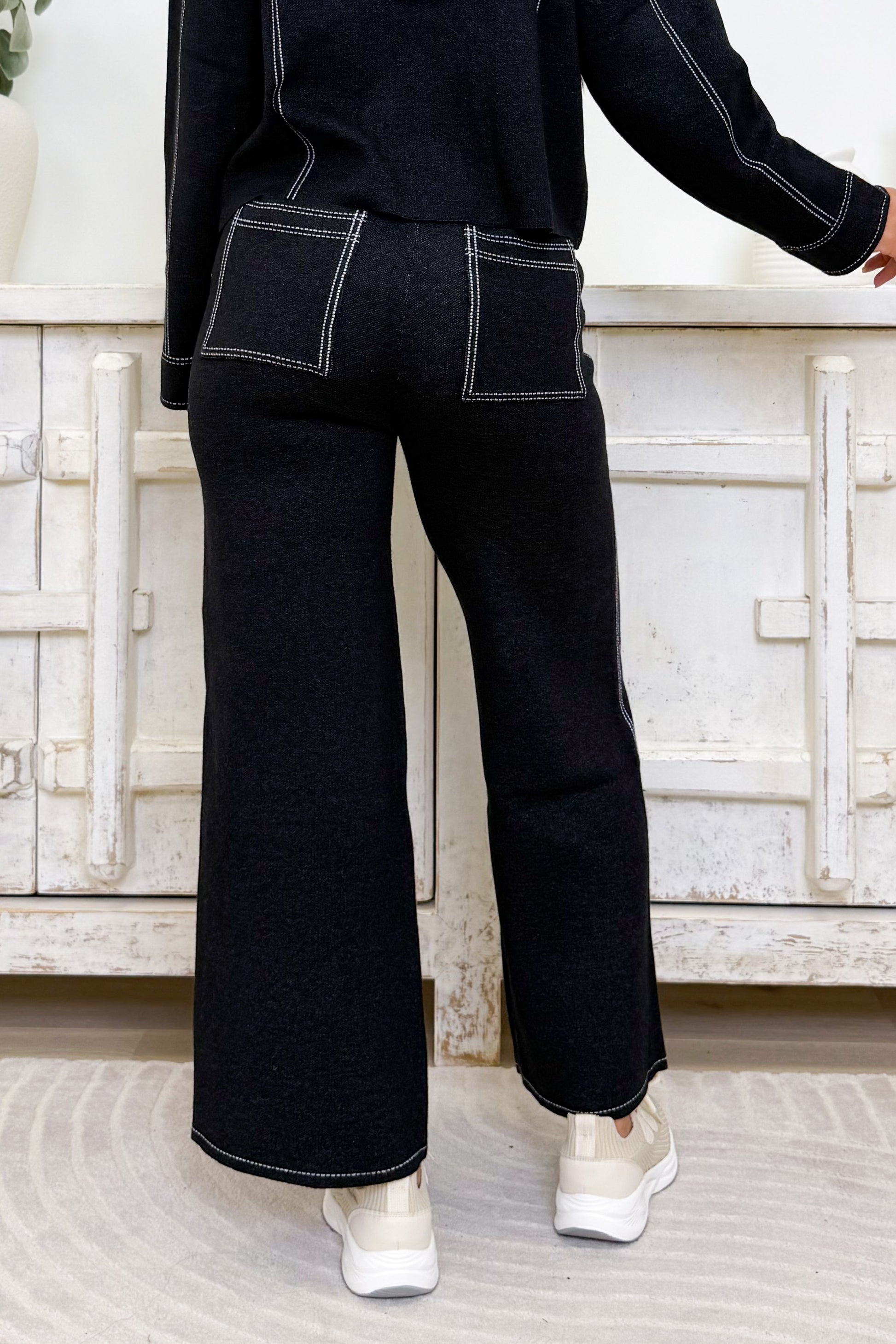 City Lights Sweater Flare Pants