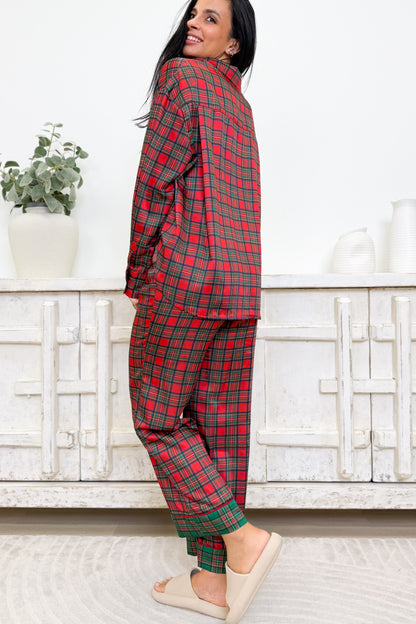 Deck The Holidays Pajama Set - 2 Colors!