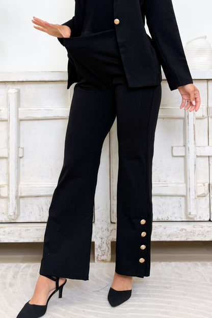 Magic Button Hem Pants - 6 Colors!